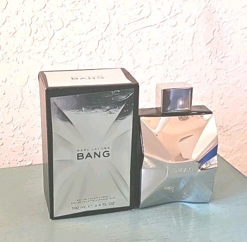 ❤️BANG By Marc Jacobs,Eau de Toilette,3.4oz/100ml,discontinued,NEW IN BOX! RARE