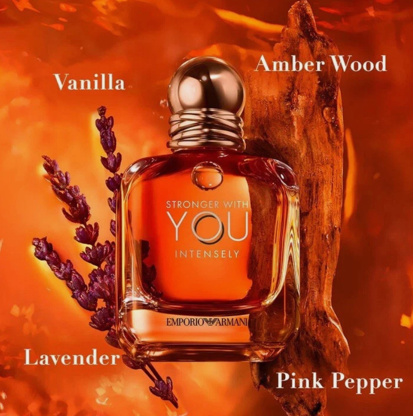 Emporio Stronger With You Intensely 3.3oz Spray for Men (New with Sealed)