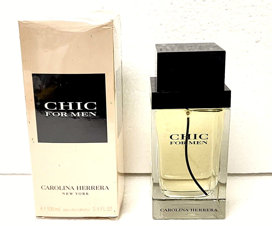 CHIC by Carolina Herrera For Men 3.4 oz Edt Spray See Details