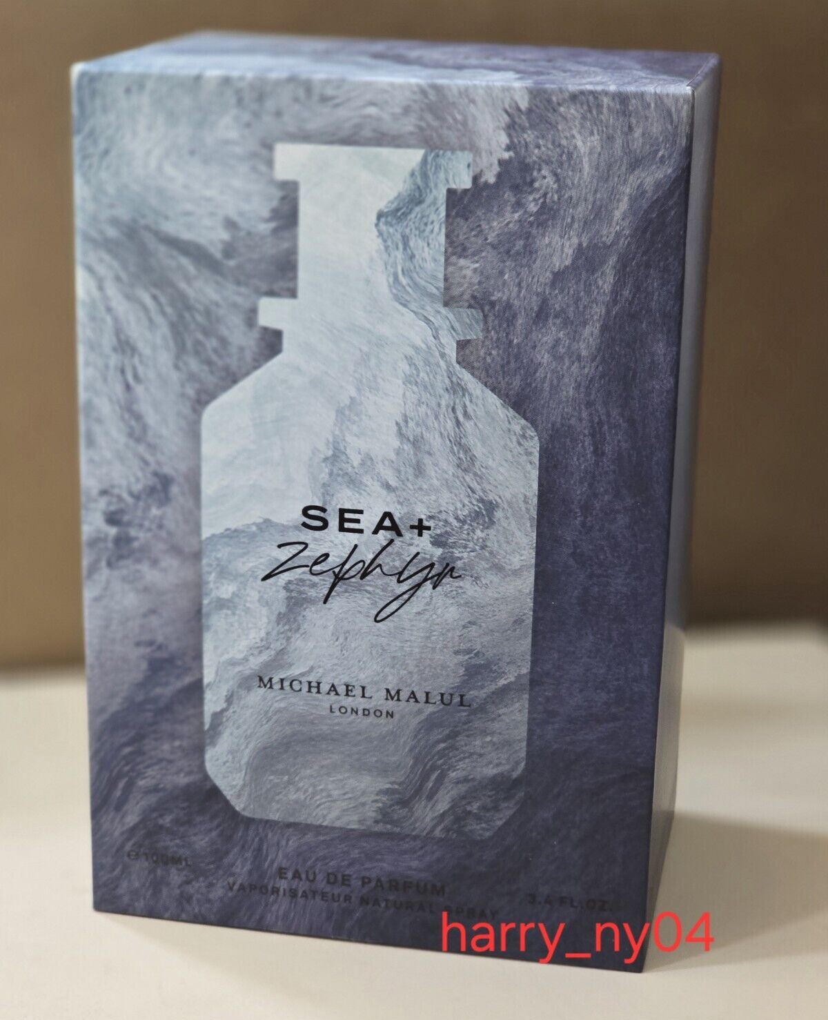 Sea + Zephyr By Michael Malul 3.4 oz/ 100 ml eau de parfum spray For Men