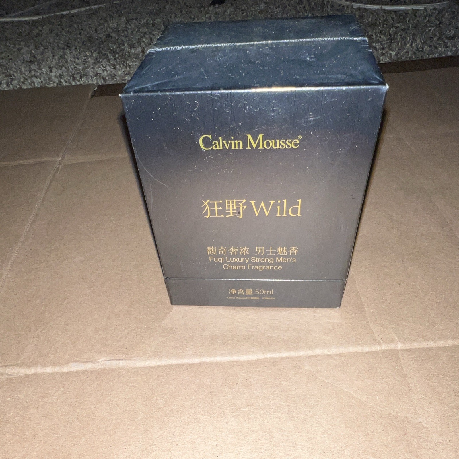 Calvin Mousse Wild Men’s Perfume Spray 50 ml Oriental Woody Lemon Agarwood
