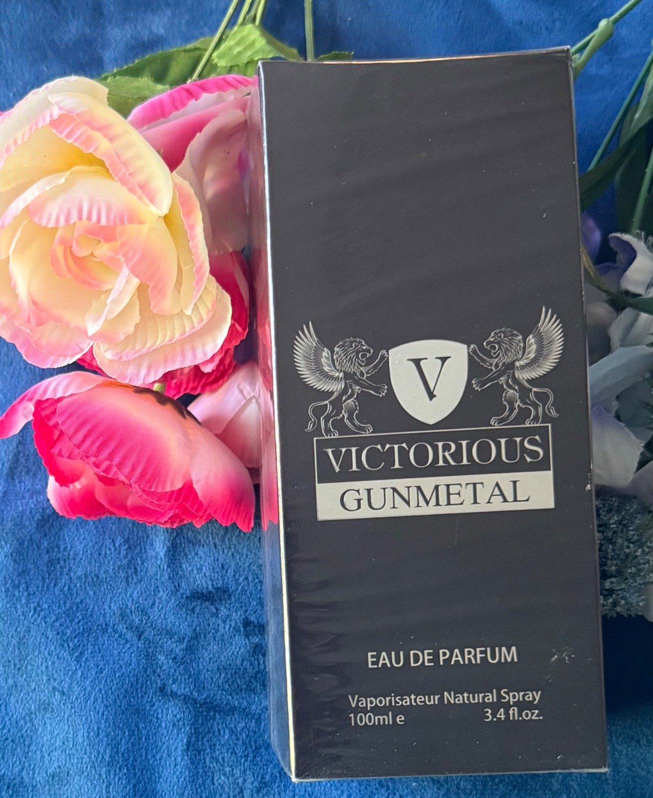 Victorious Gunmetal 3.4 Oz Perfume for Men