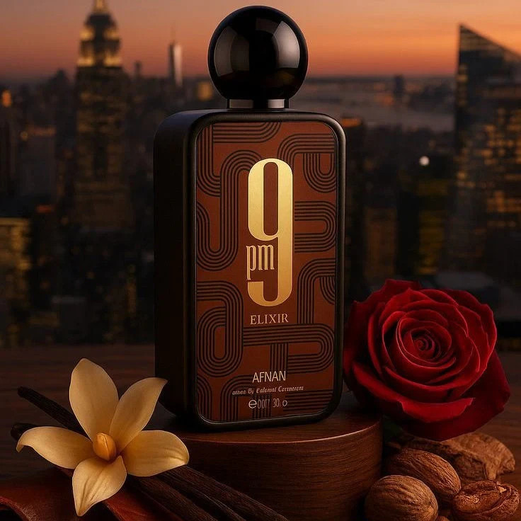 9 PM Elixir by Afnan Extrait de Parfum 3.4 oz / 100 ml Spray For Unisex!