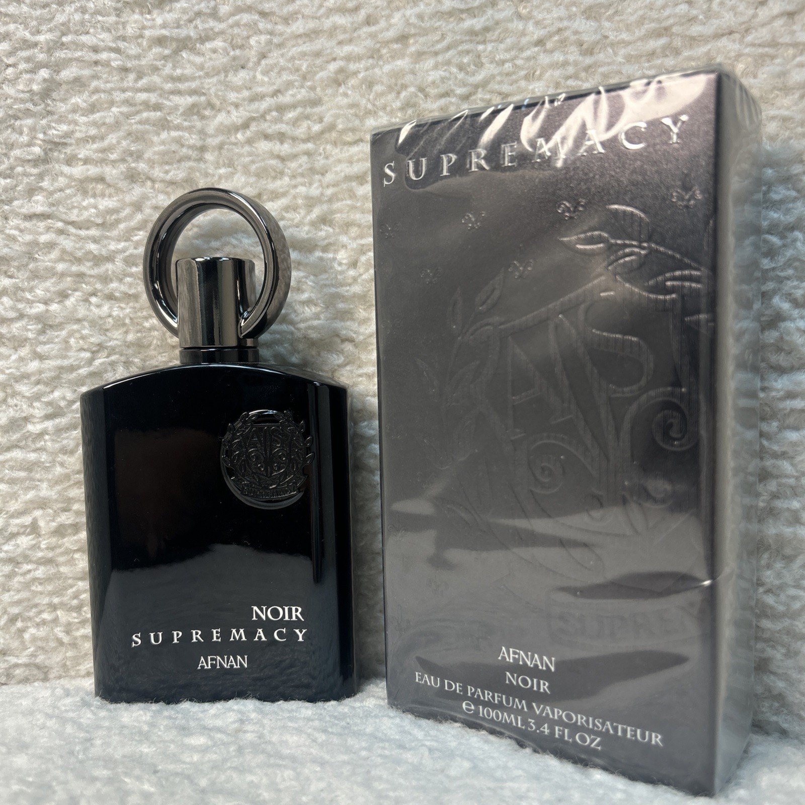 Supremacy Noir by Afnan cologne for men EDP 3.4 oz