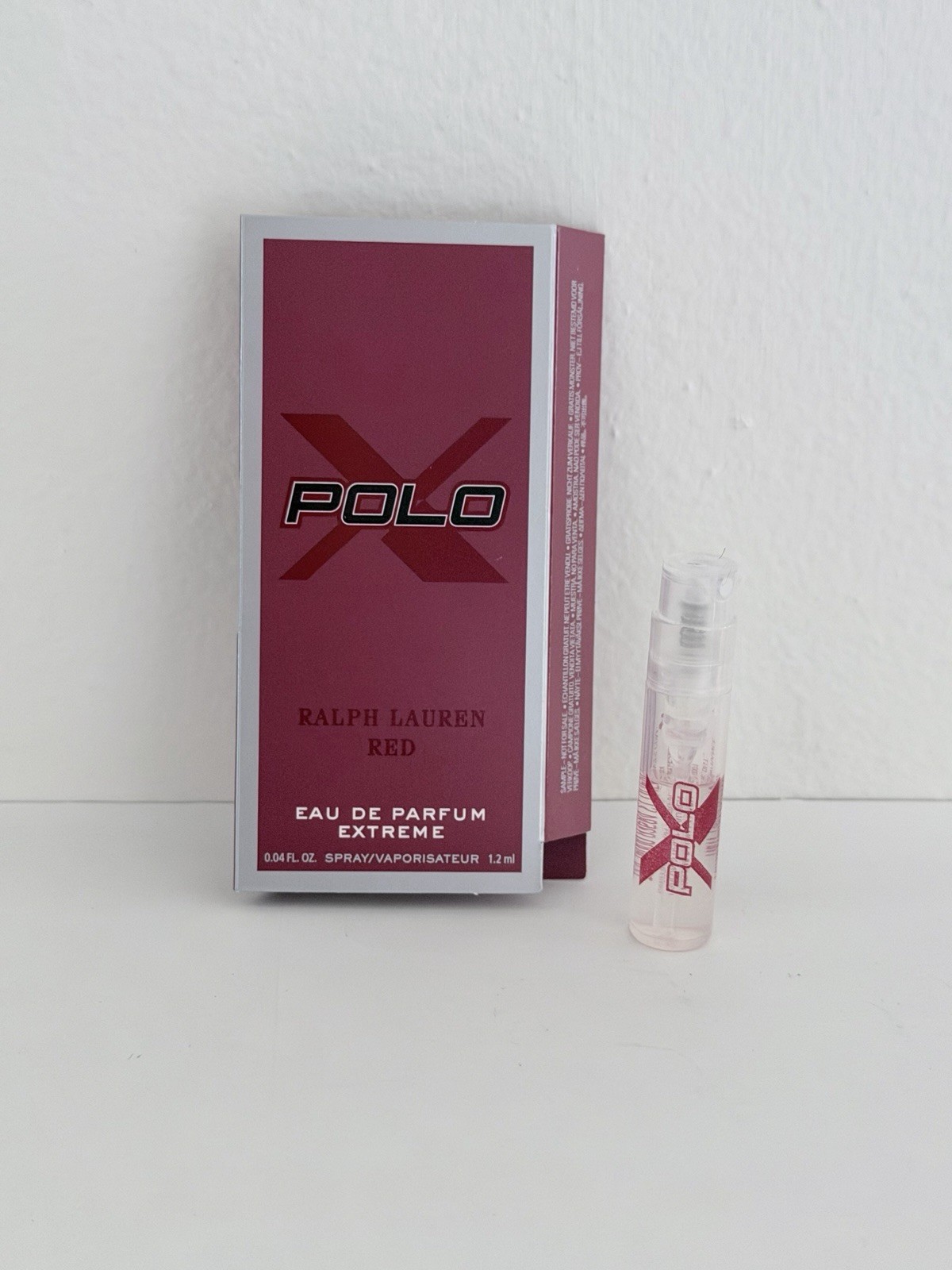 Ralph Lauren Polo Red (0.04 Oz / 1.2 ML) EDP Extreme Sample Spray *2025 Release*