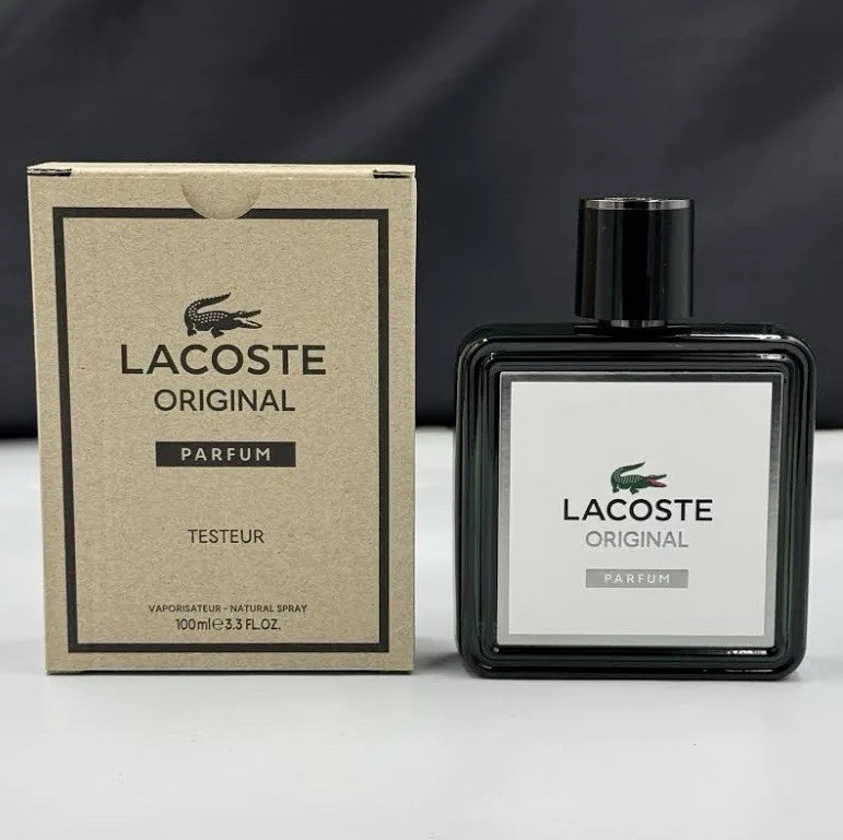 Lacoste Original Parfum Tester Spray Lavender 3.3 fl oz Regular Size