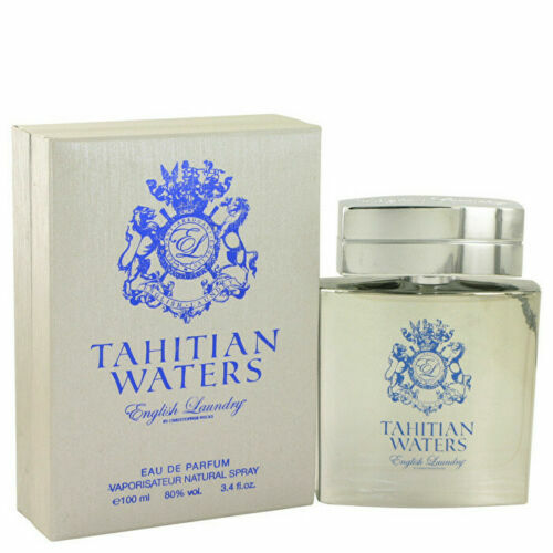 English Laundry Tahitian Waters Eau De Parfum Spray 100 ml / 3.4 oz Mens Cologne