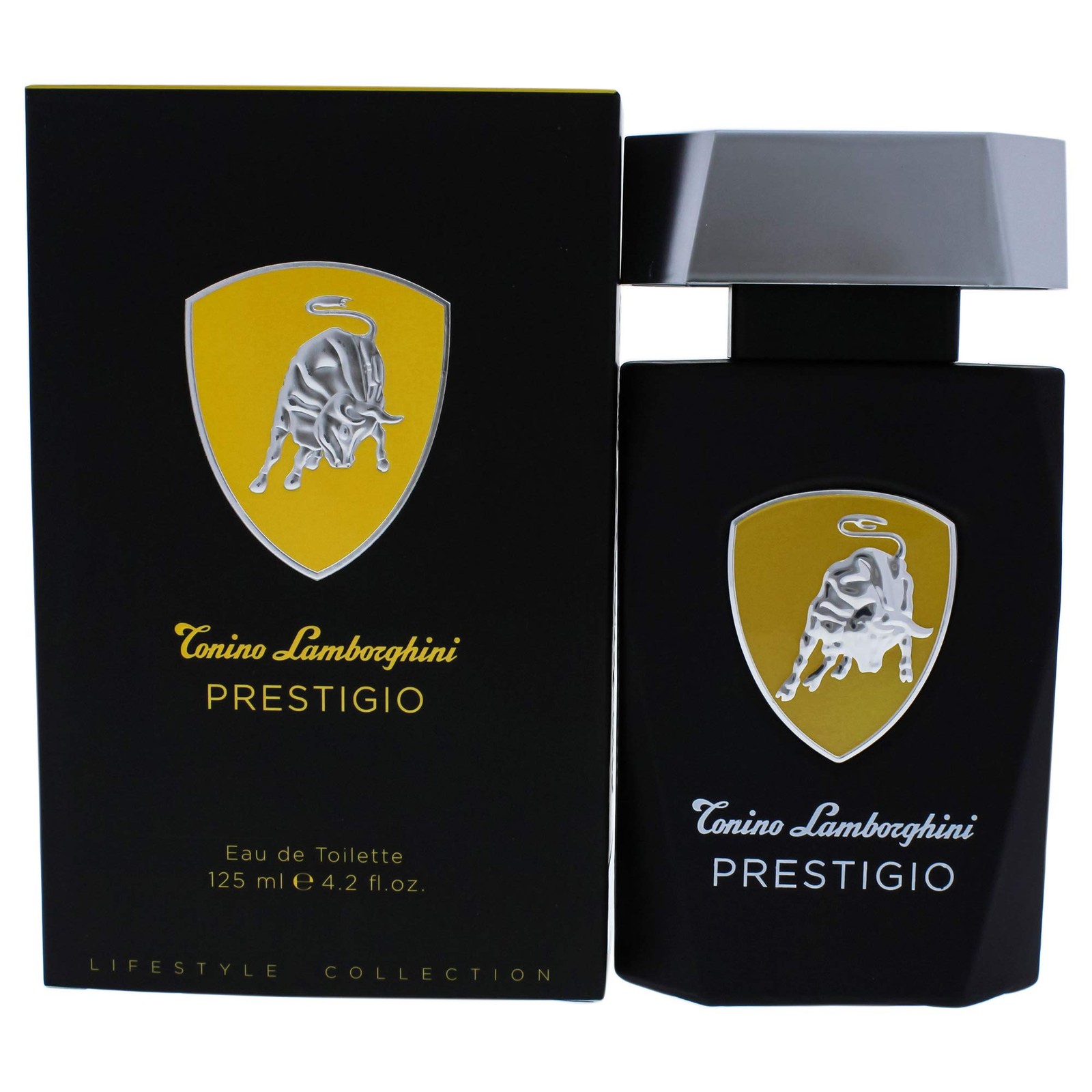 Lamborghini Prestigio for Men’s Edt Spray (4.2 Fl Oz)