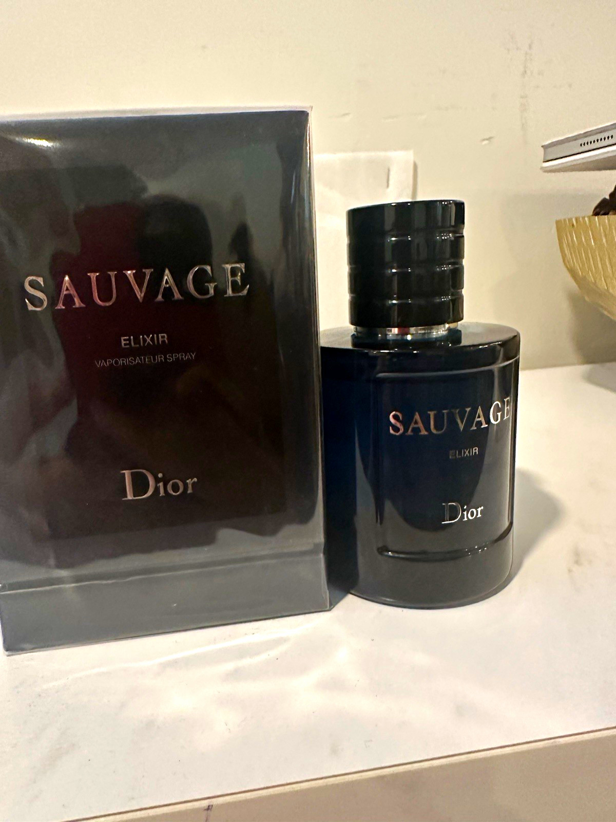 Dior Sauvage Elixir Elixir Spray 100 ml Regular Size Sealed Bottle w/ Box