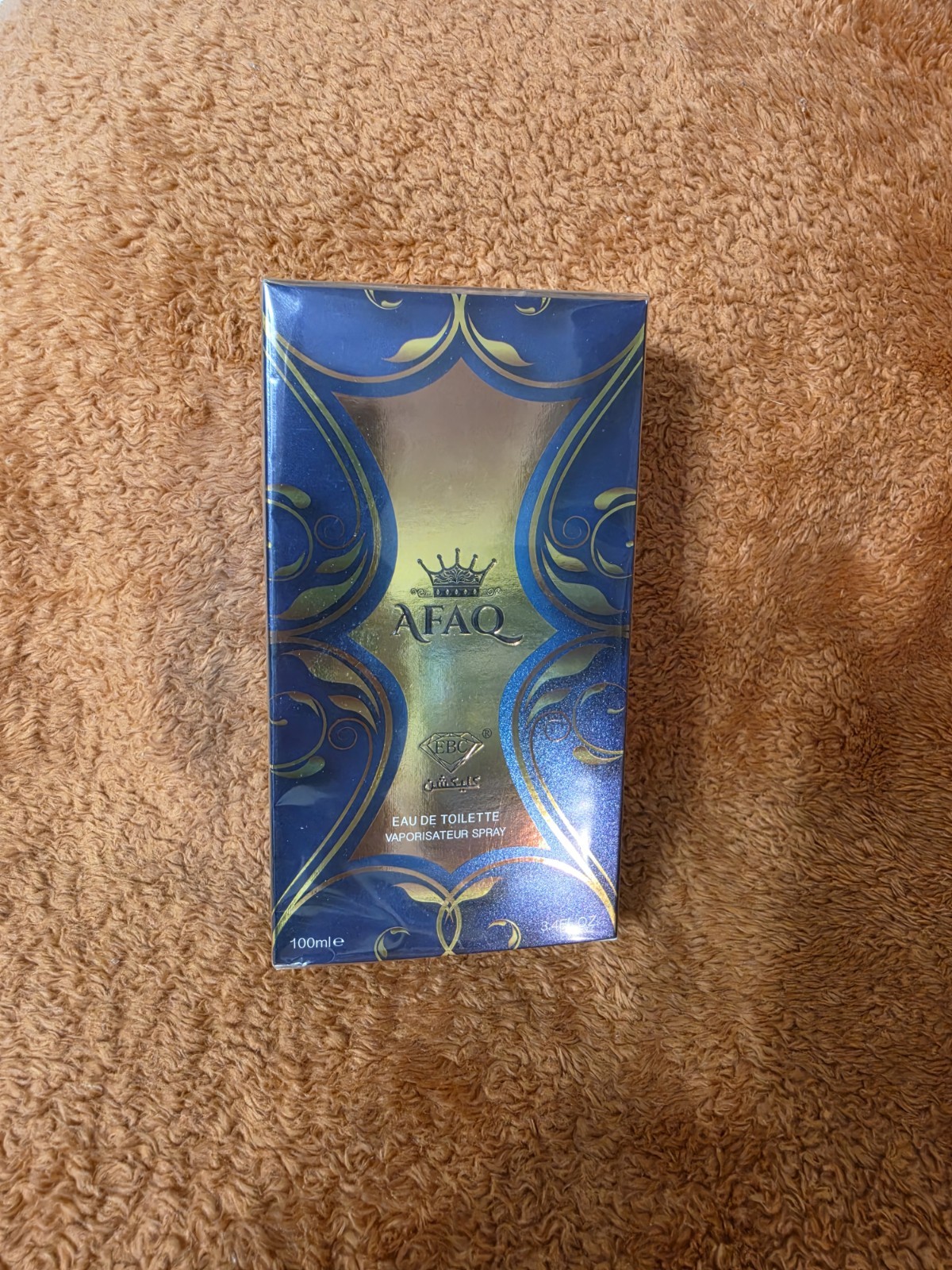 AFAQ Eau de Toilette 100ml 3.4 oz Men’s Fragrance Spray New Sealed EBC