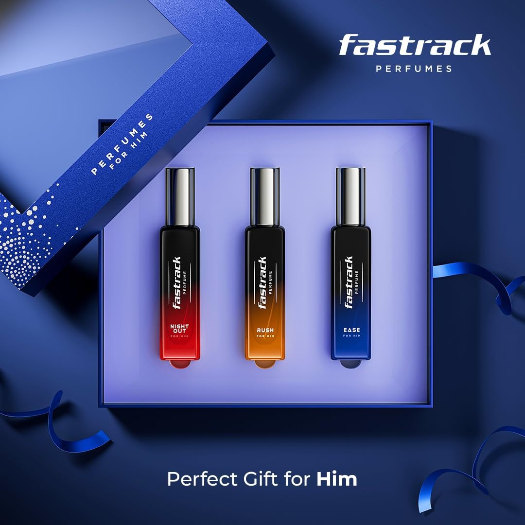 Fastrack Perfume Gift Set for Men Pack size – pack of 3x20ml Description • A Pe
