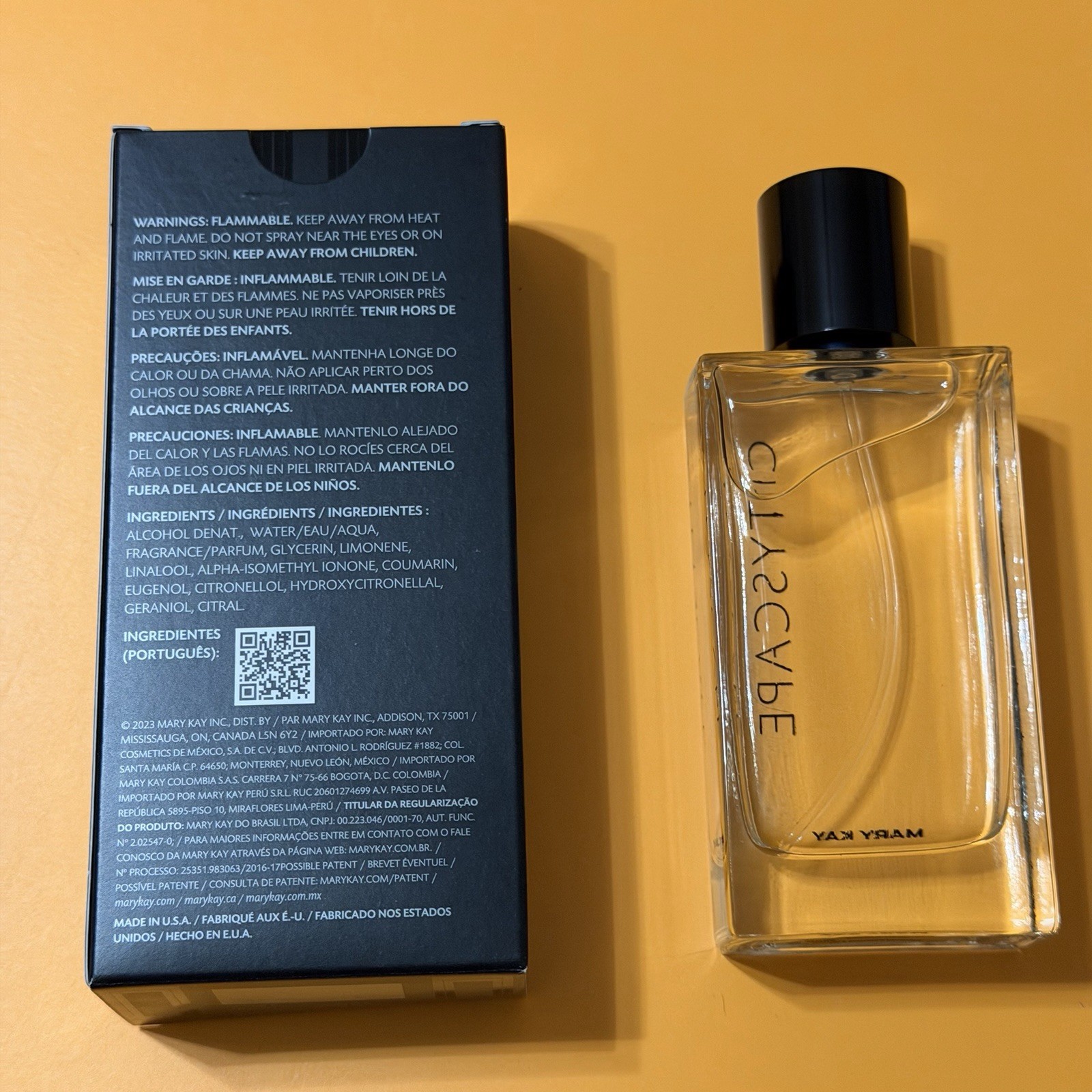Mary Kay Cityscape Cologne Spray For Men 2.fl oz : 59ml New
