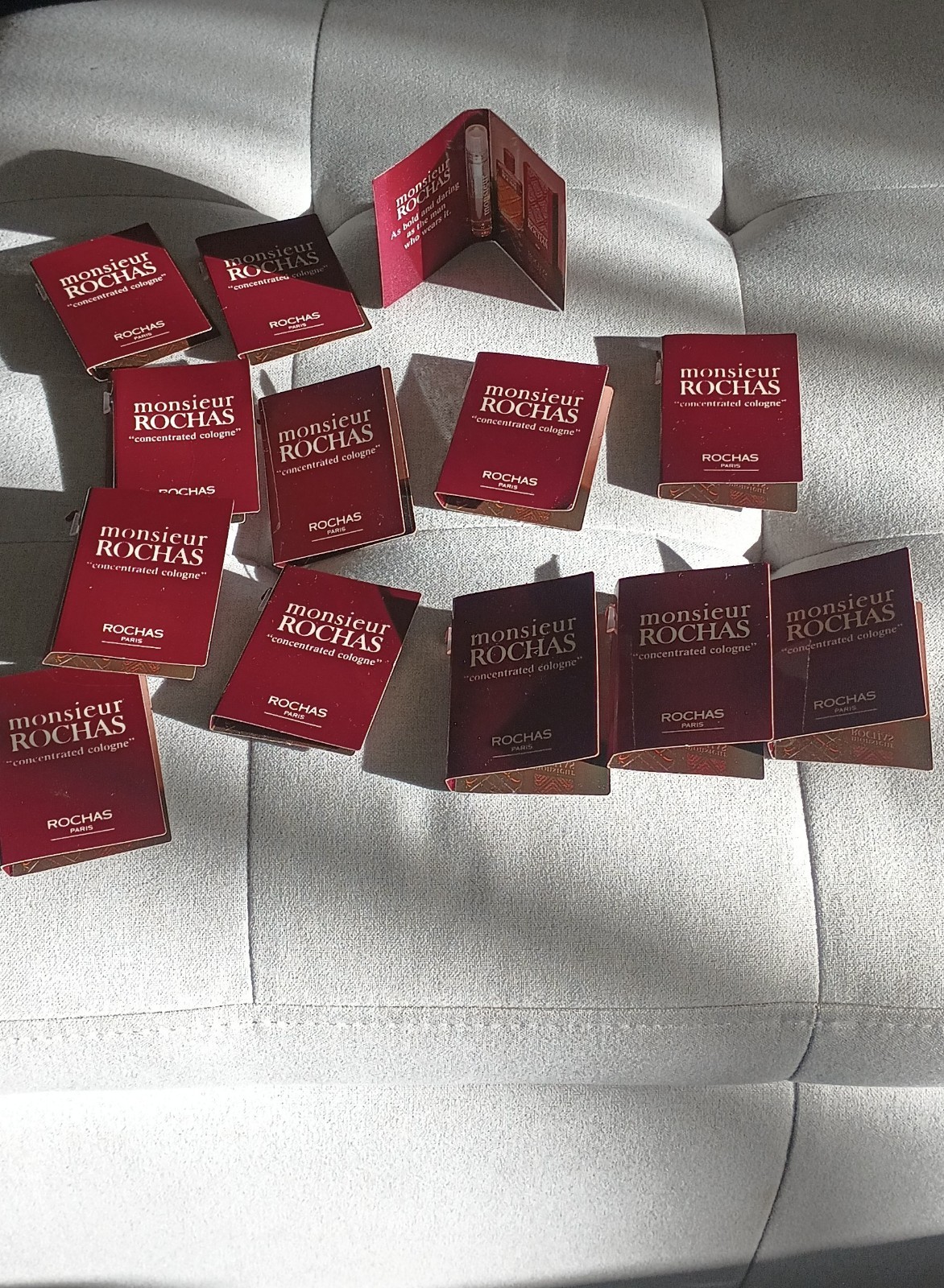 Monsieur Rochas rare vintage samples from France