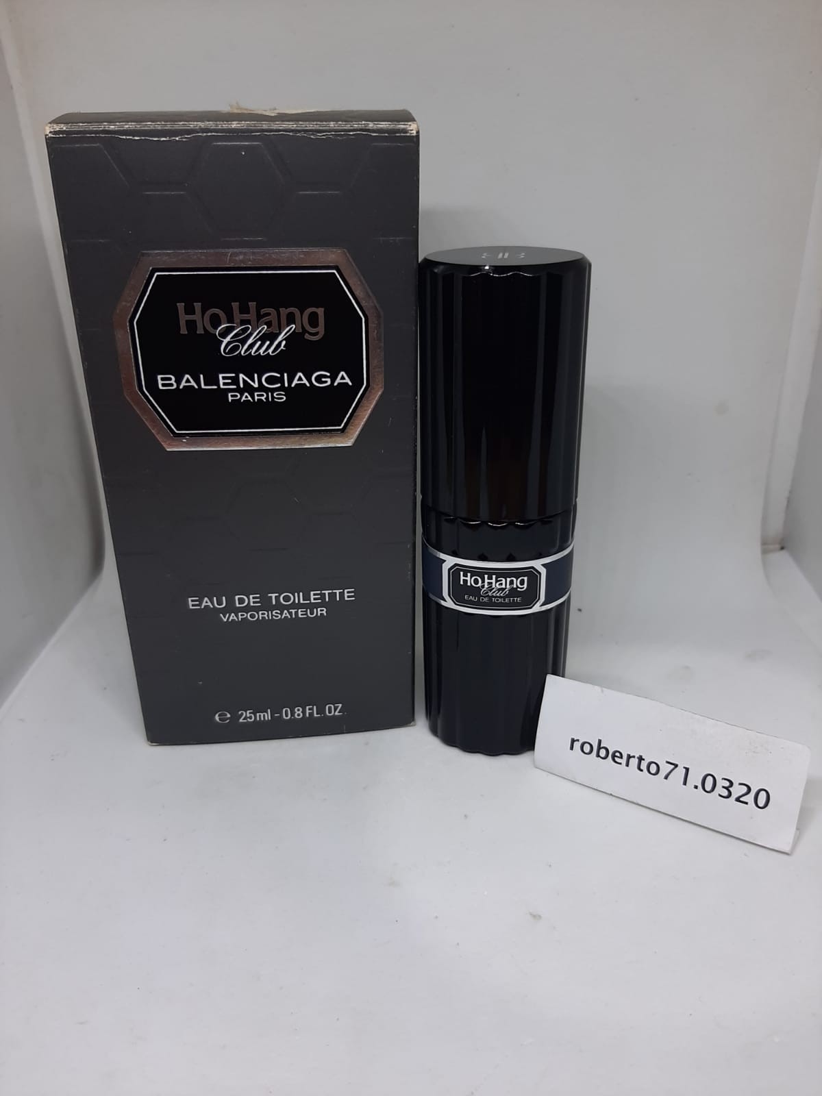 Balenciaga Ho Hang Club Eau de Toilette ml 25 Spray New Vintage