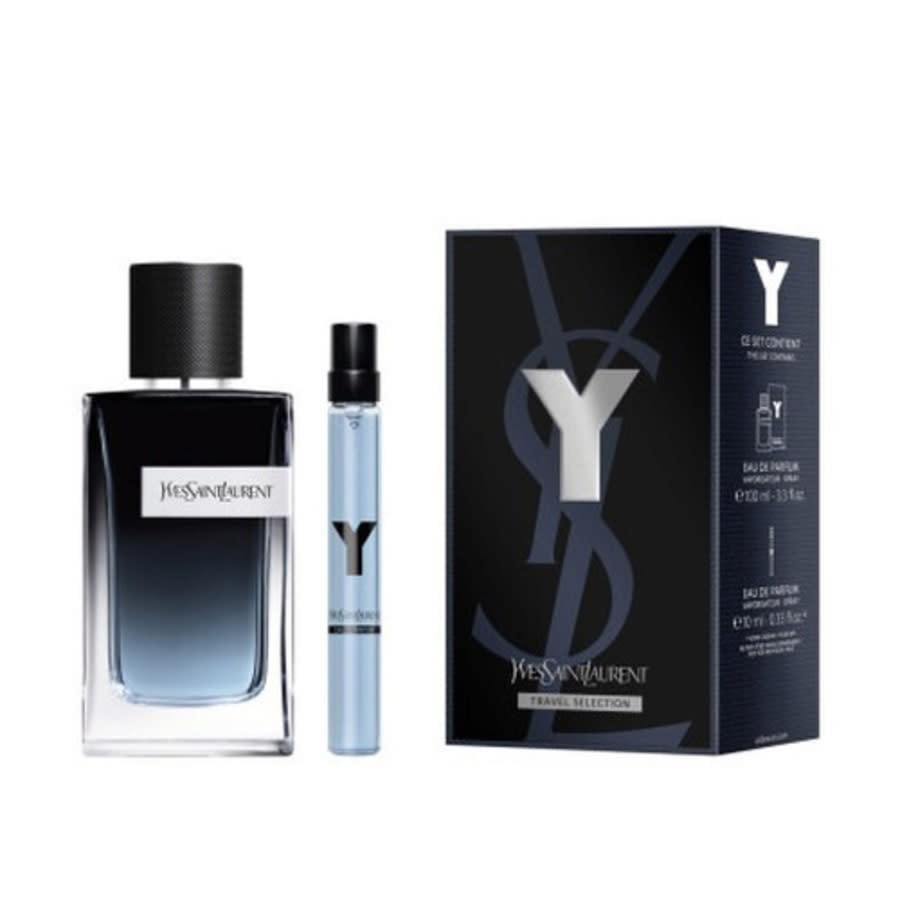 Yves Saint Laurent Men’s Y 2pcs EDP Gift Set Fragrances 3614272849181