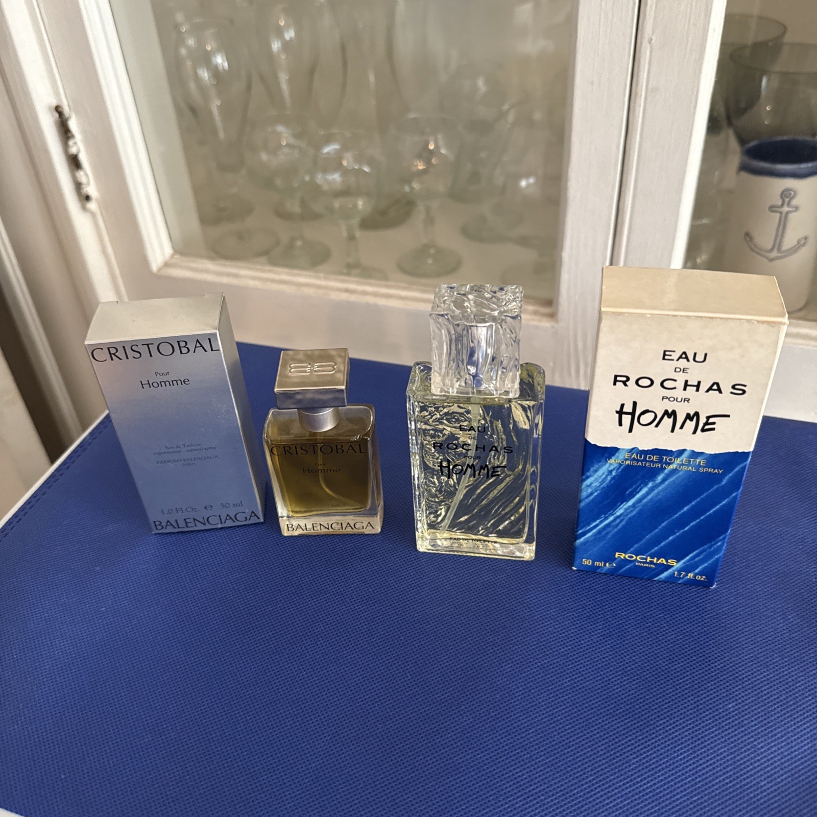 Eau de Rochas Homme 1.7fl Oz Eau de Toilette Spray Balenciaga Cristobal 30ml
