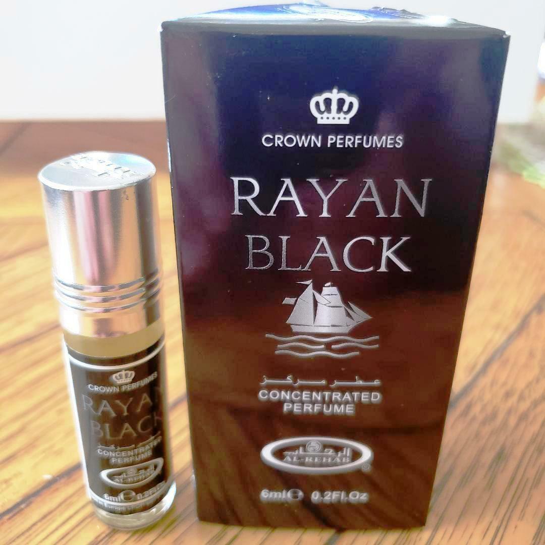 Rayan Black By Al Rehab 6 ml Original concentrated perfume oil For Man