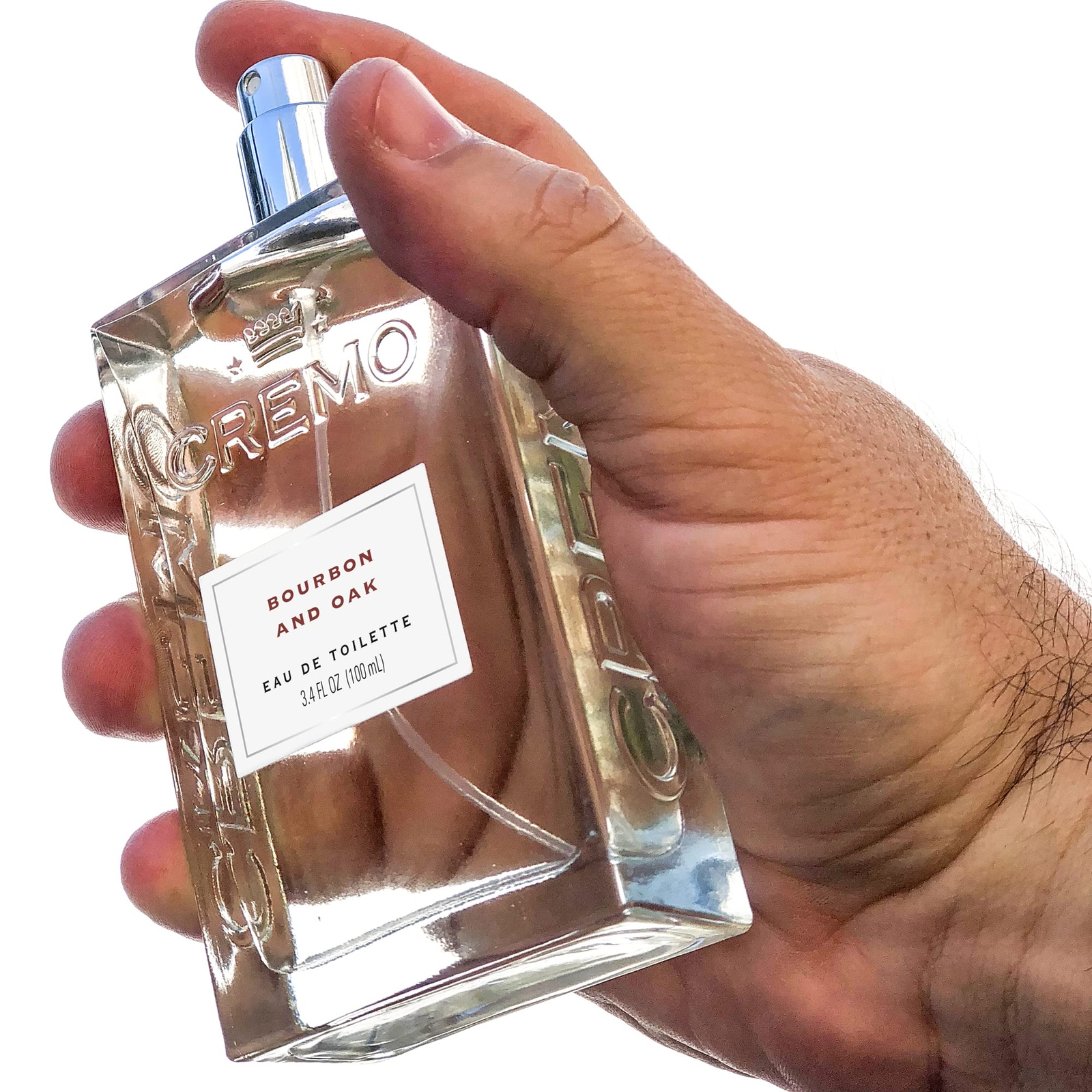 Cremo Bourbon Oak Cologne Spray 3.4 Fl Oz Sophisticated Men’s Fragrance