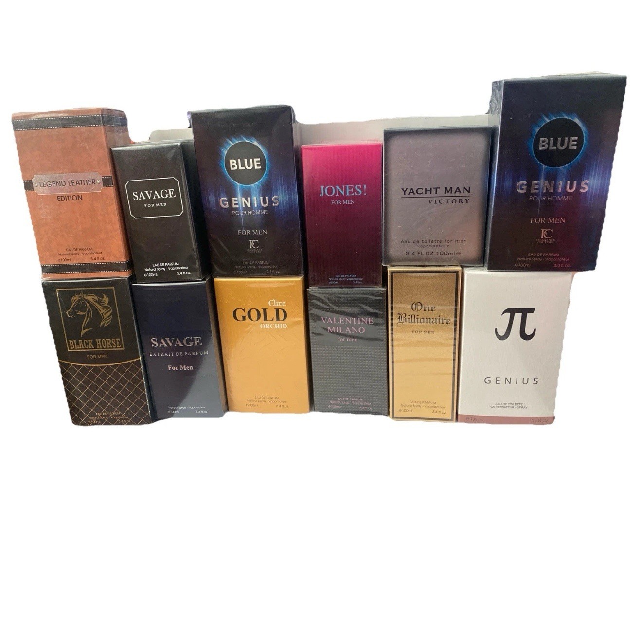 Wholesale Eau de Parfums Men’s Perfume 100ml 3.4 Lot Of 12