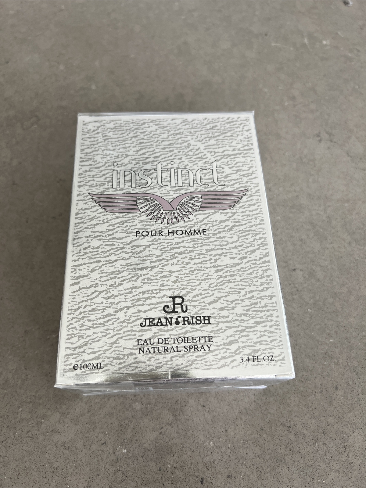 Instinct Pour Homme by Jean Rish Eau De Toilette Spray for Men 3.4oz | Sealed
