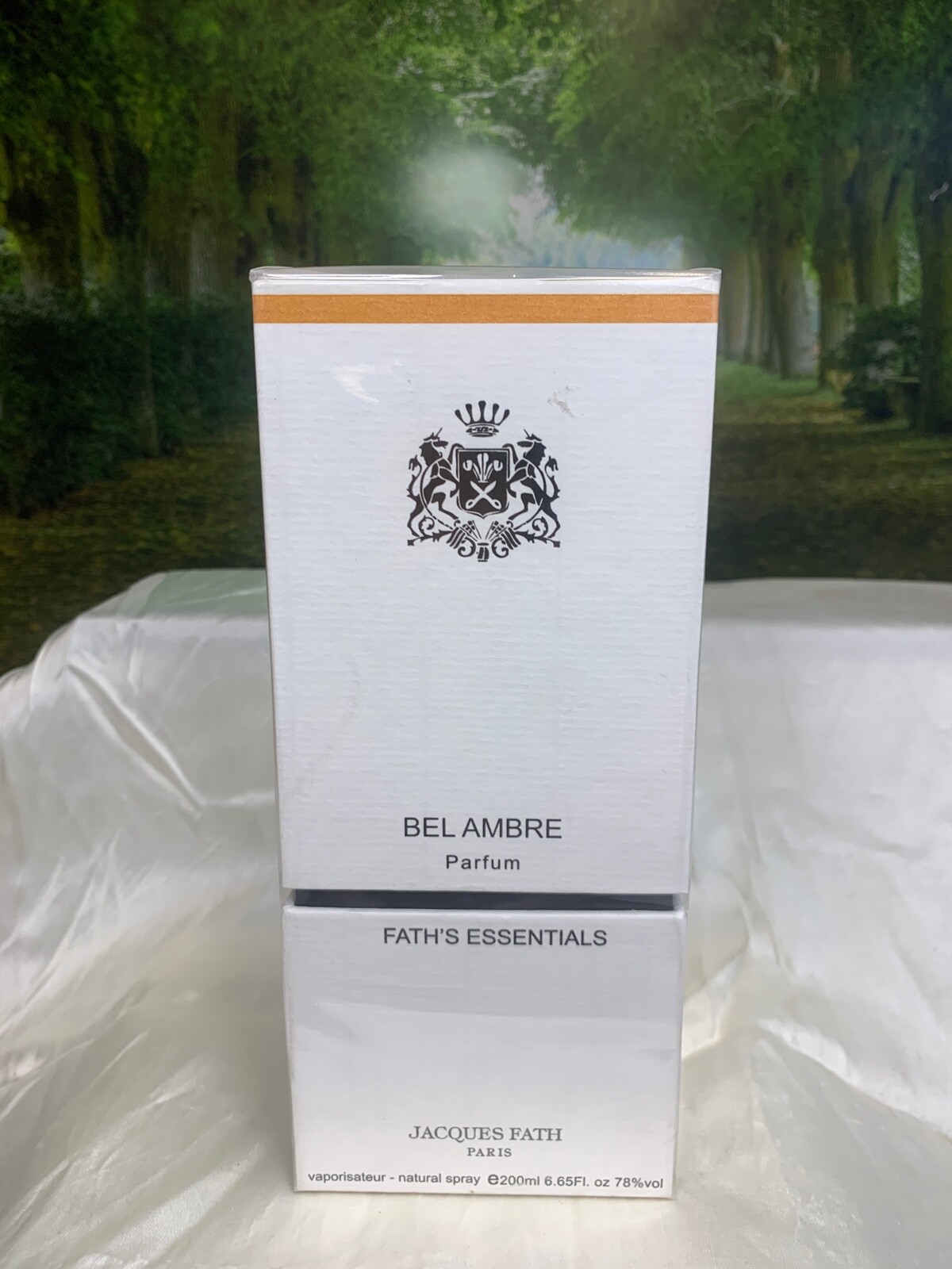 Jacques Fath Bel Ambre 200ml Parfum Spray (new with box & sealed)