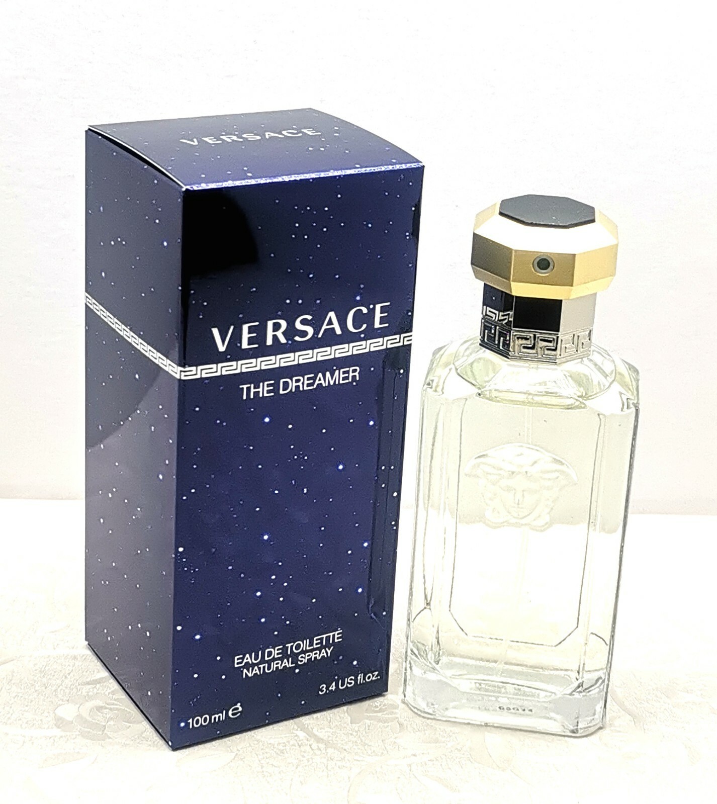 VERSACE DREAMER FOR MEN 3.4 FL.OZ 100 ML EAU DE TOILETTE SPRAY NEW IN BOX
