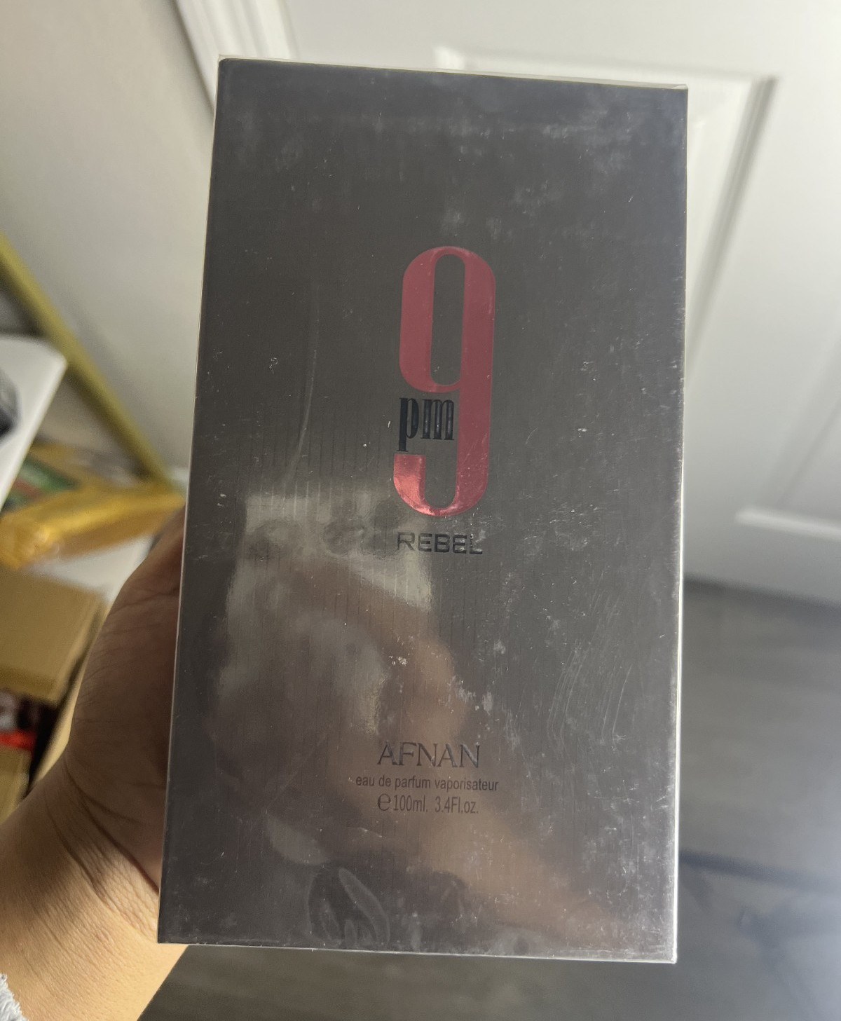 Afnan 9pm Rebel Eau de Parfum Spray 3.4 fl oz Regular Size Exp 08/30