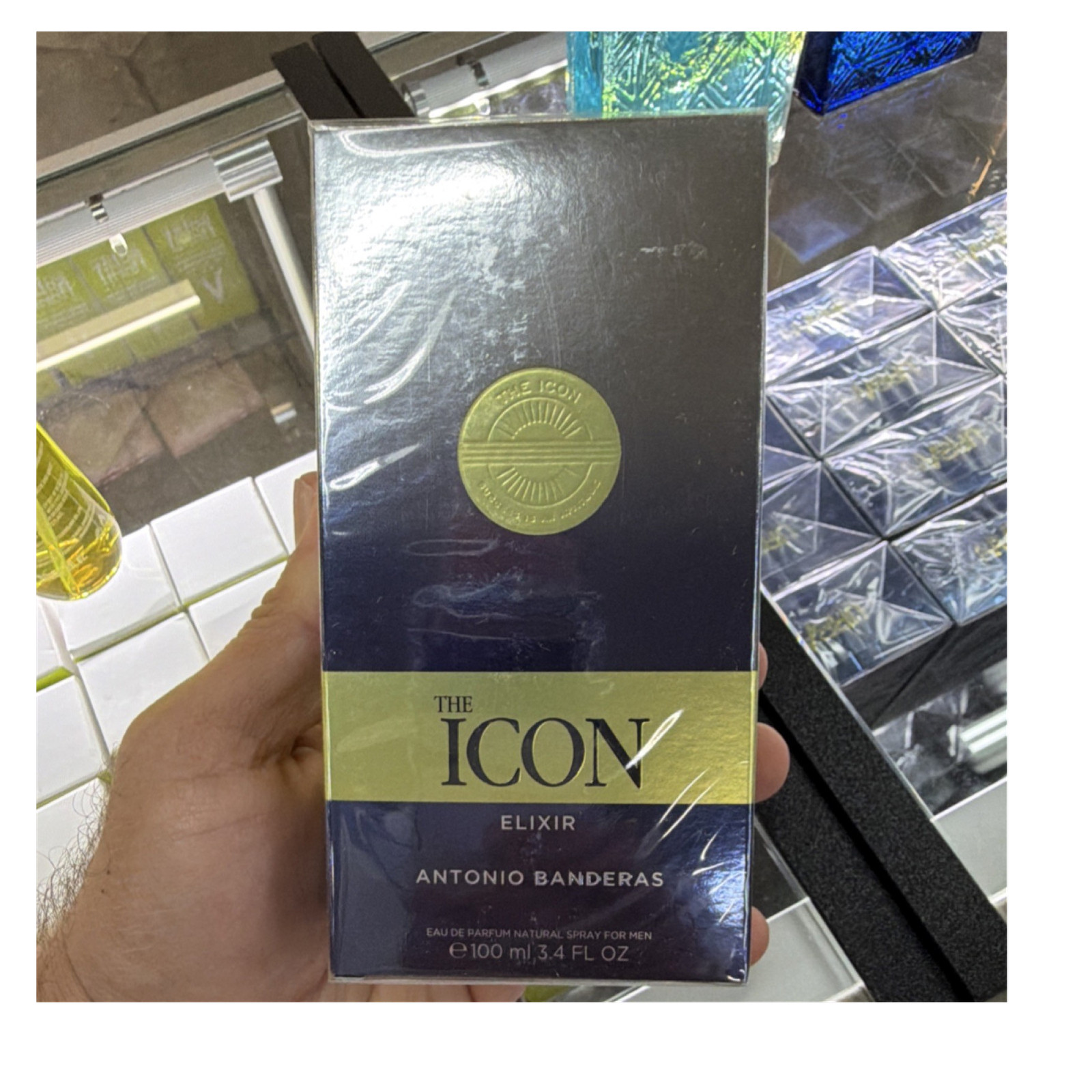 Antonio Banderas The Icon Elixir Eau de Parfum Spray 100ml 3.4 fl oz