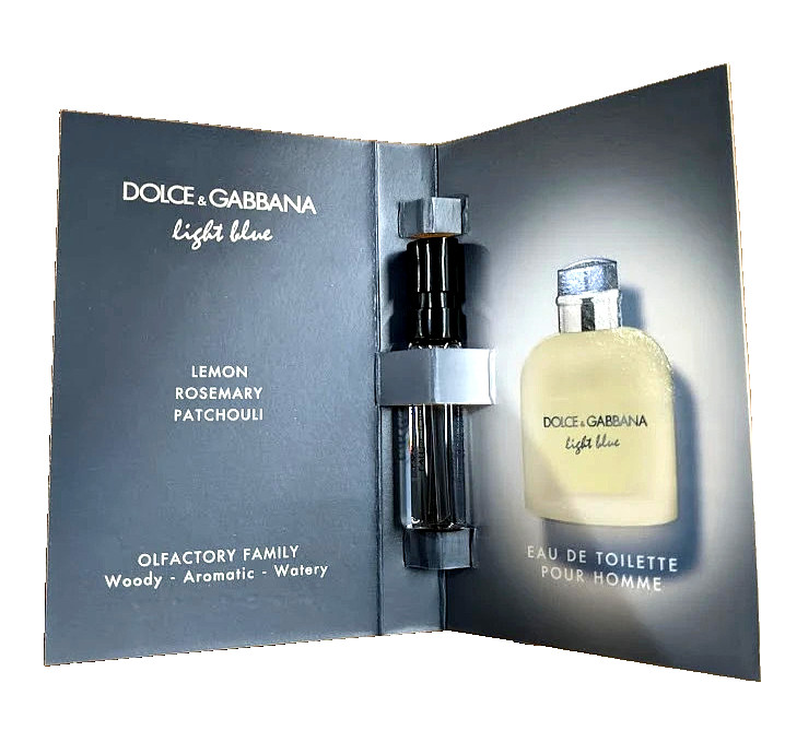 MEN’S SELLER COLLECTION 144 DOLCE & GABBANA LIGHT BLUE EAU INTENSE SAMPLES MEN