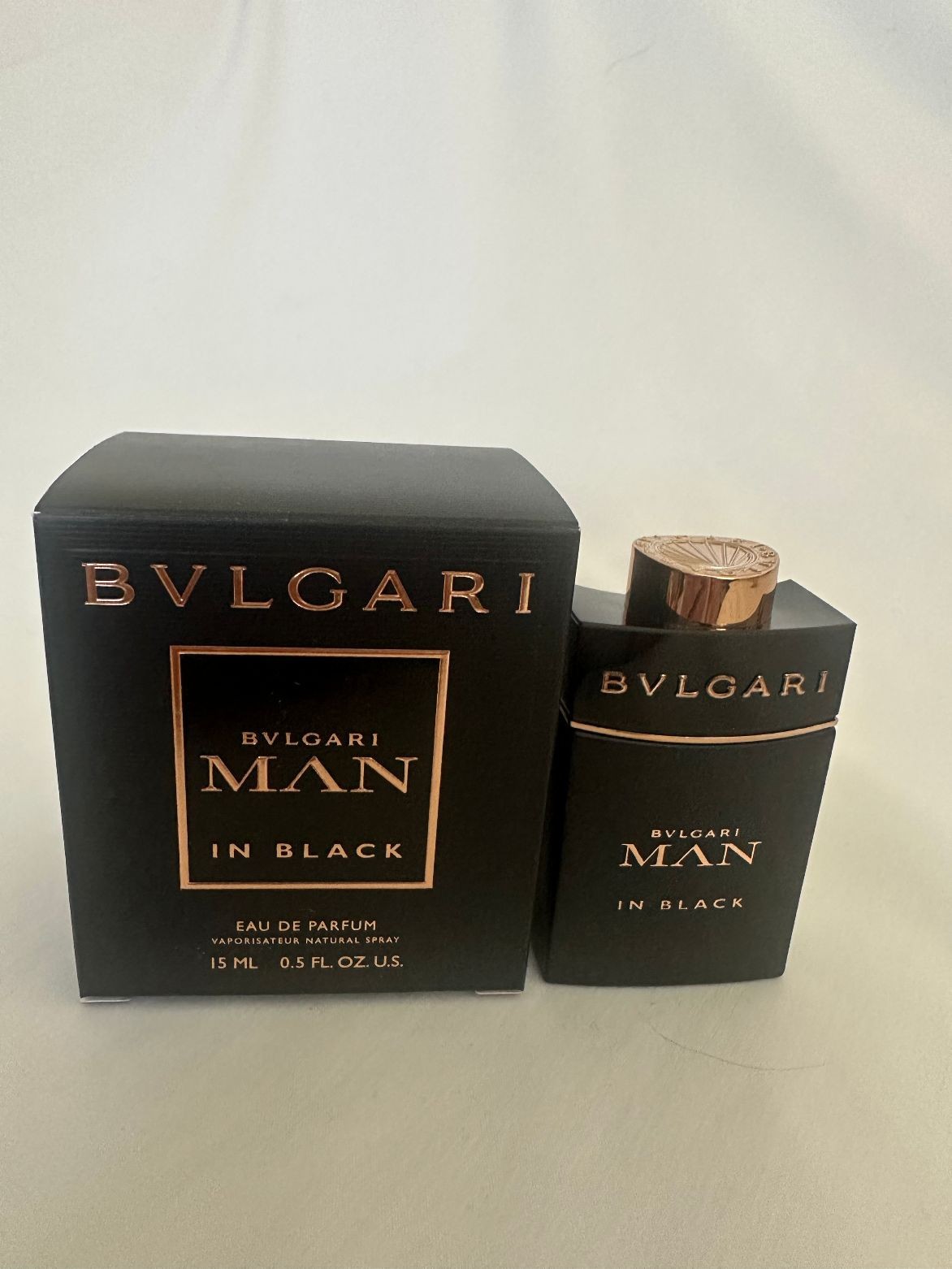 Bvlgari MAN IN BALCK Travel Spray 0.5 oz/15 ml in edp NIB READ DESCRIPTION !!