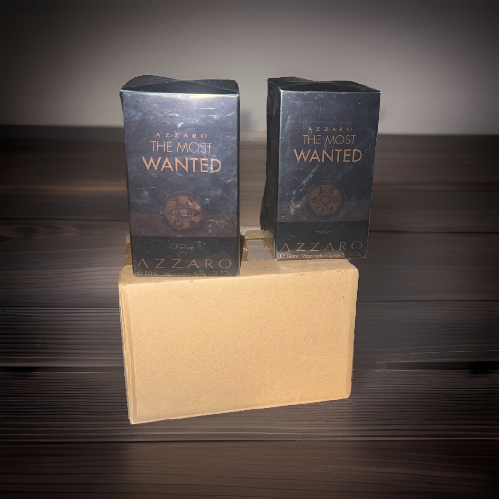 Azzaro The Most Wanted 3.38 oz Parfum Cologne for Men New In Box 2 Pieces