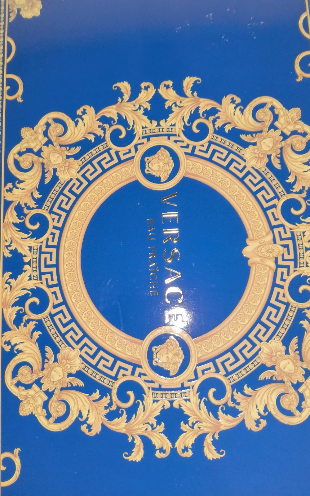 Versace Eau Fraiche Gift Set EDT Spray 3.4 fl oz Regular Size NIB Giftset