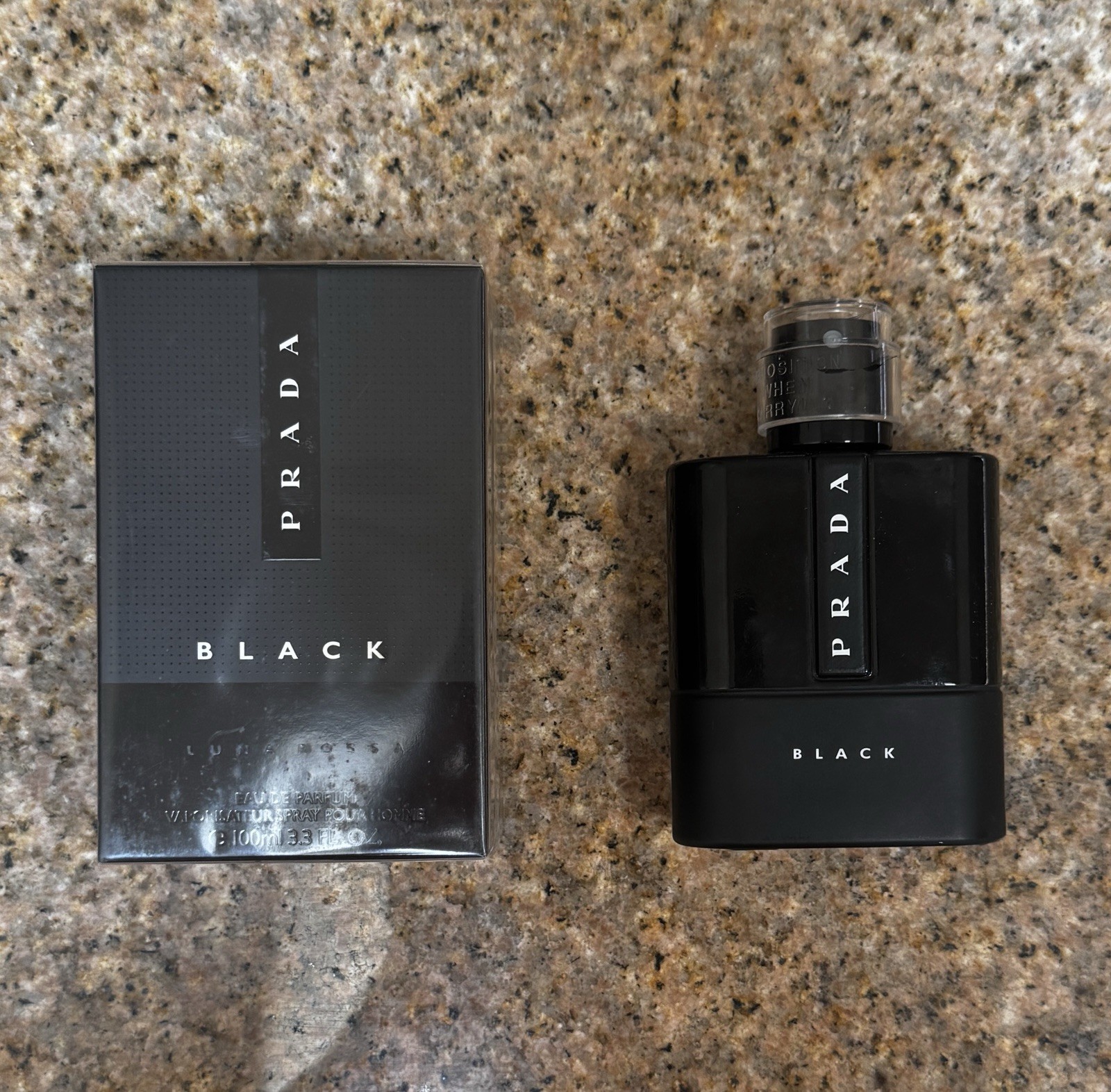 Prada Luna Rossa Black EDP 3.4 oz Men’s Cologne – New