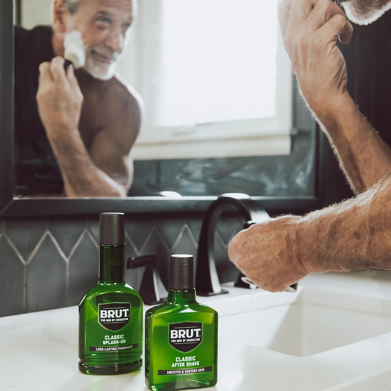 Brut Splash-On Original Fragrance – Bold, Masculine Cologne for Men – Long Lasti
