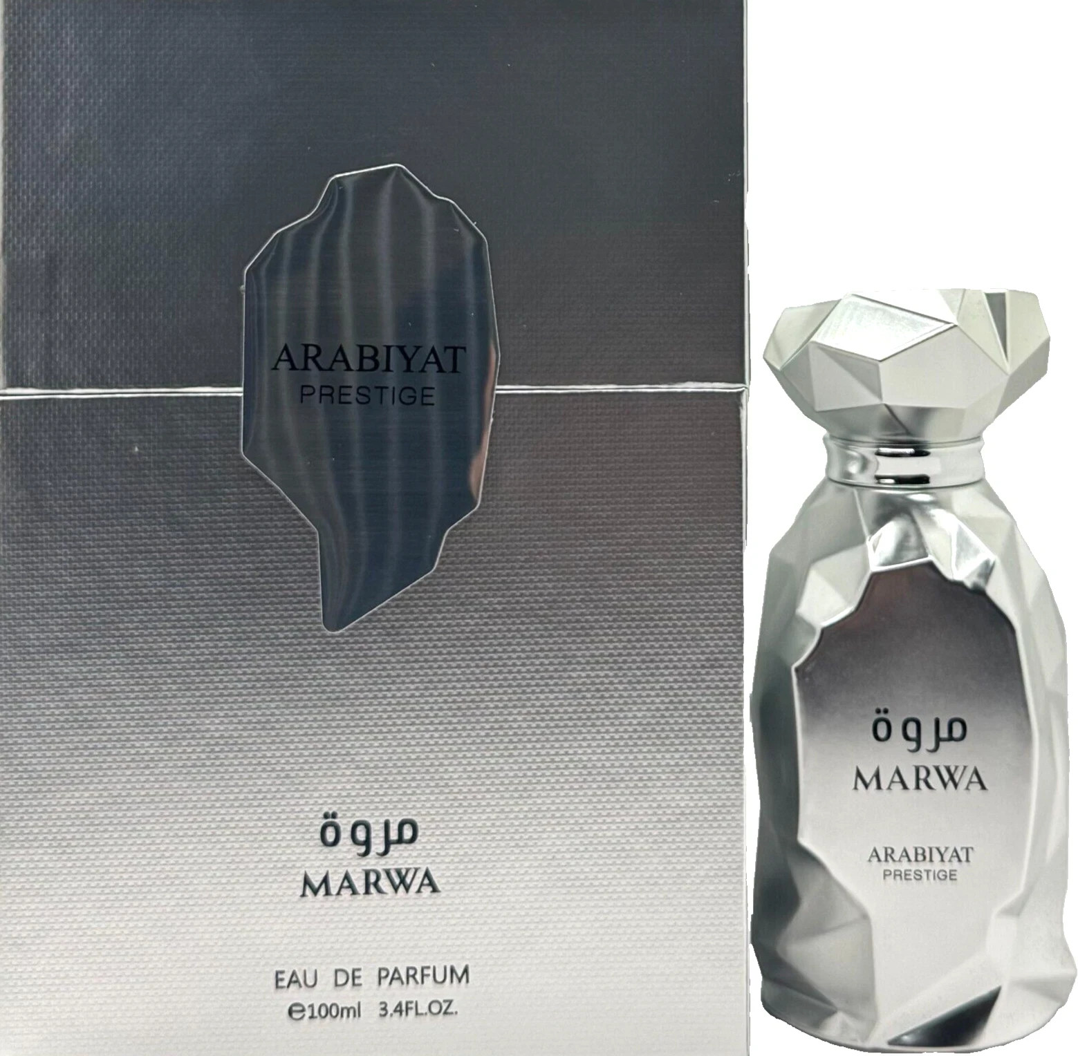 Arabiyat Prestige Marwa Eau De Parfum Spray For Men 3.4 Oz / 100 ml Brand New!!!