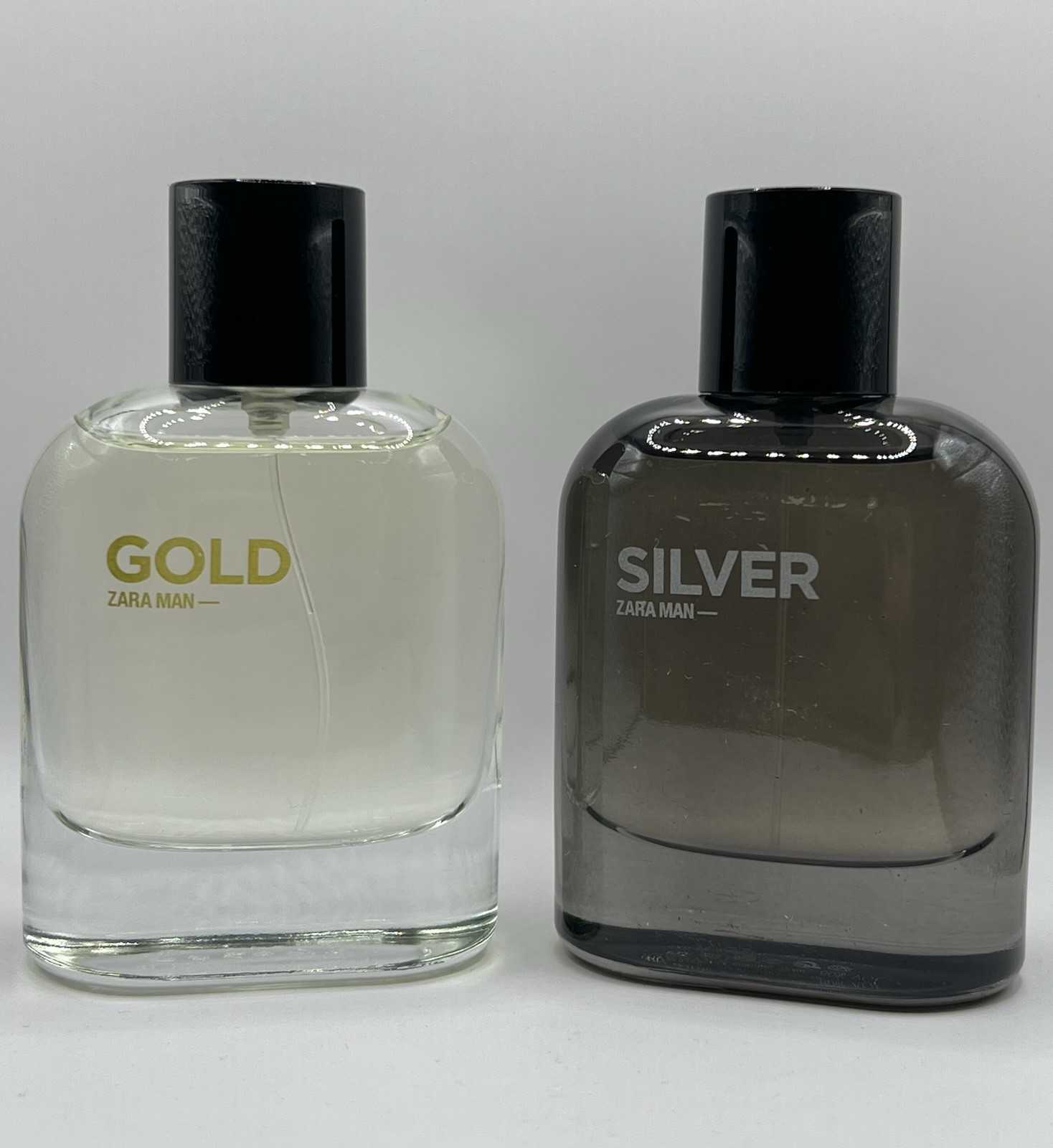Zara Man Silver & Gold Eau De Toilette (2.71 FL OZ / 80ml New w/o Box