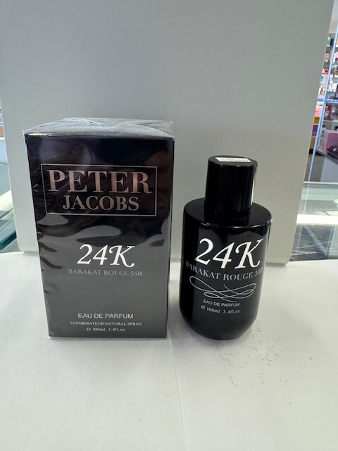 PETER JACOBS 24k BARAKAT ROUGE 540 EDP 100 ML / 3.4 OZ SPRAY SEALED BOX NEW