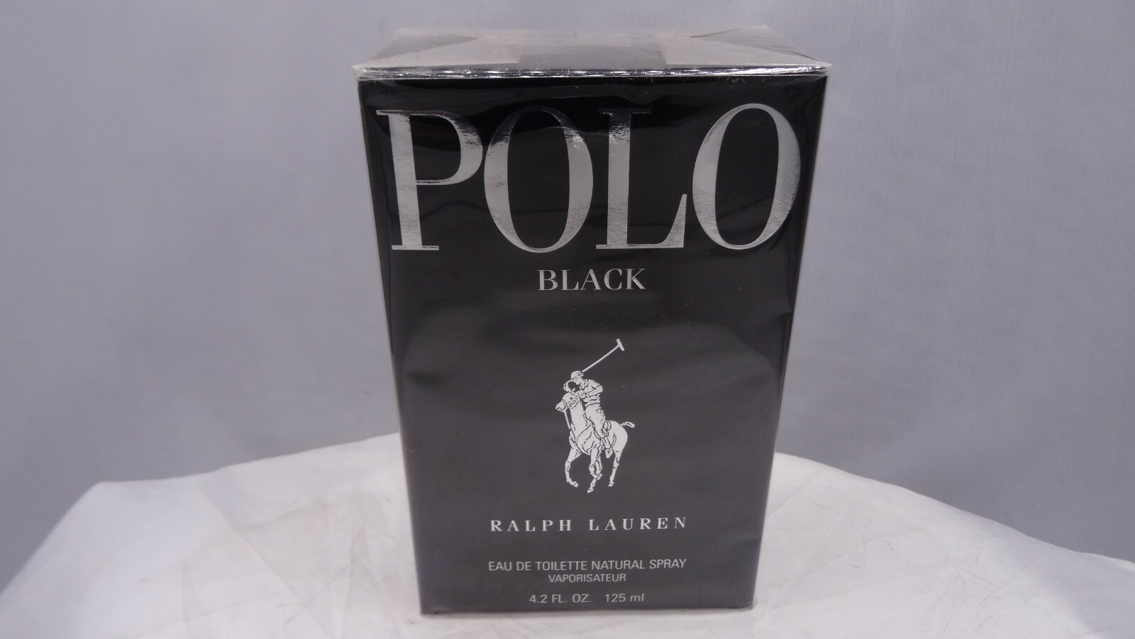POLO BLACK Ralph Lauren 4.2 oz edt Cologne Men New