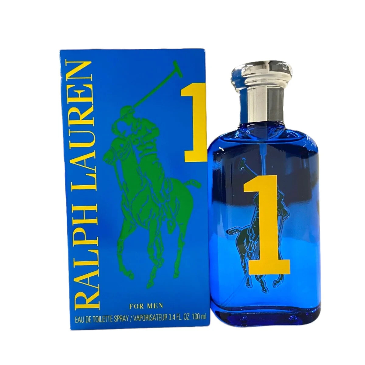 Polo Big Pony #1 Number One by Ralph Lauren EDT 3.4 oz Cologne for Men NiB