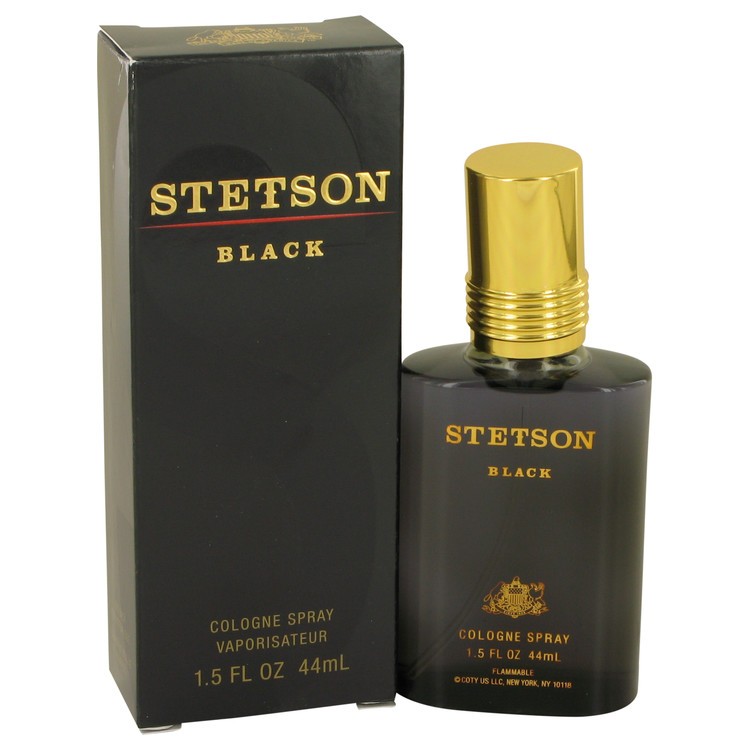 Stetson Black by Coty Cologne Spray 1.5 oz For Men Brand New