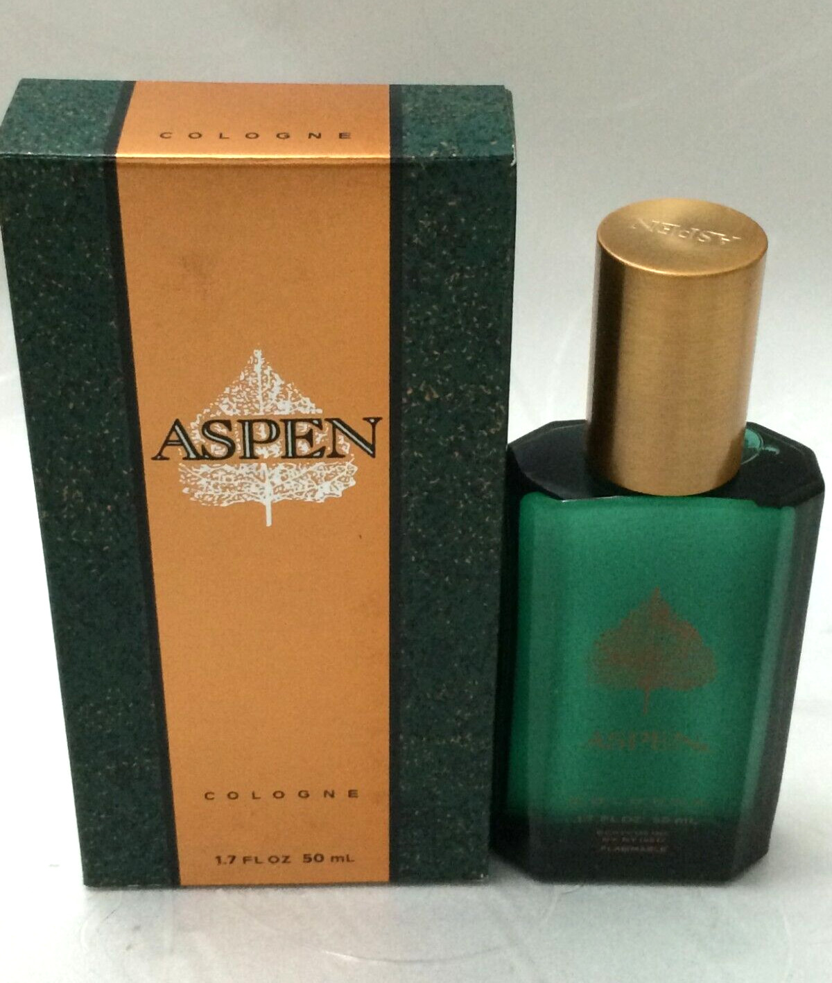 Aspen by Coty Cologne For Men 1.7 oz / 50 ml Splash -Original Formula