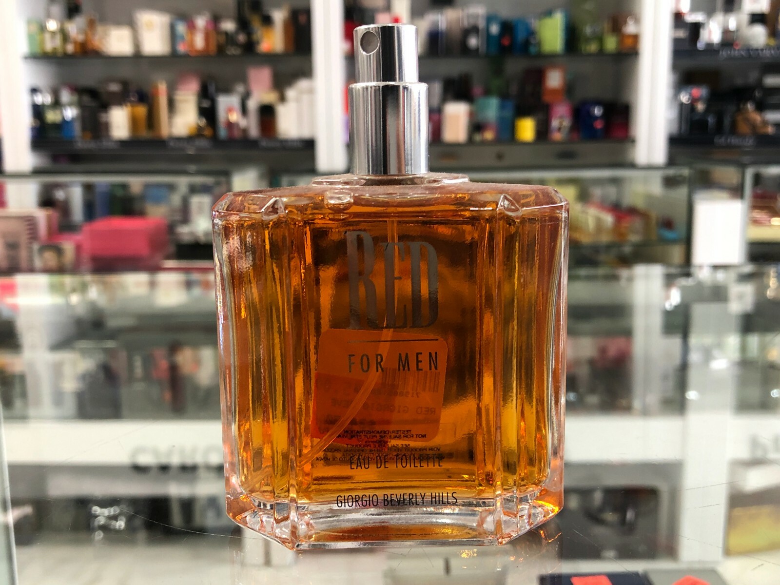 RED FOR MEN EAU DE TOILETTE SPRAY GIORGIO BEVERLY HILLS 100 ML