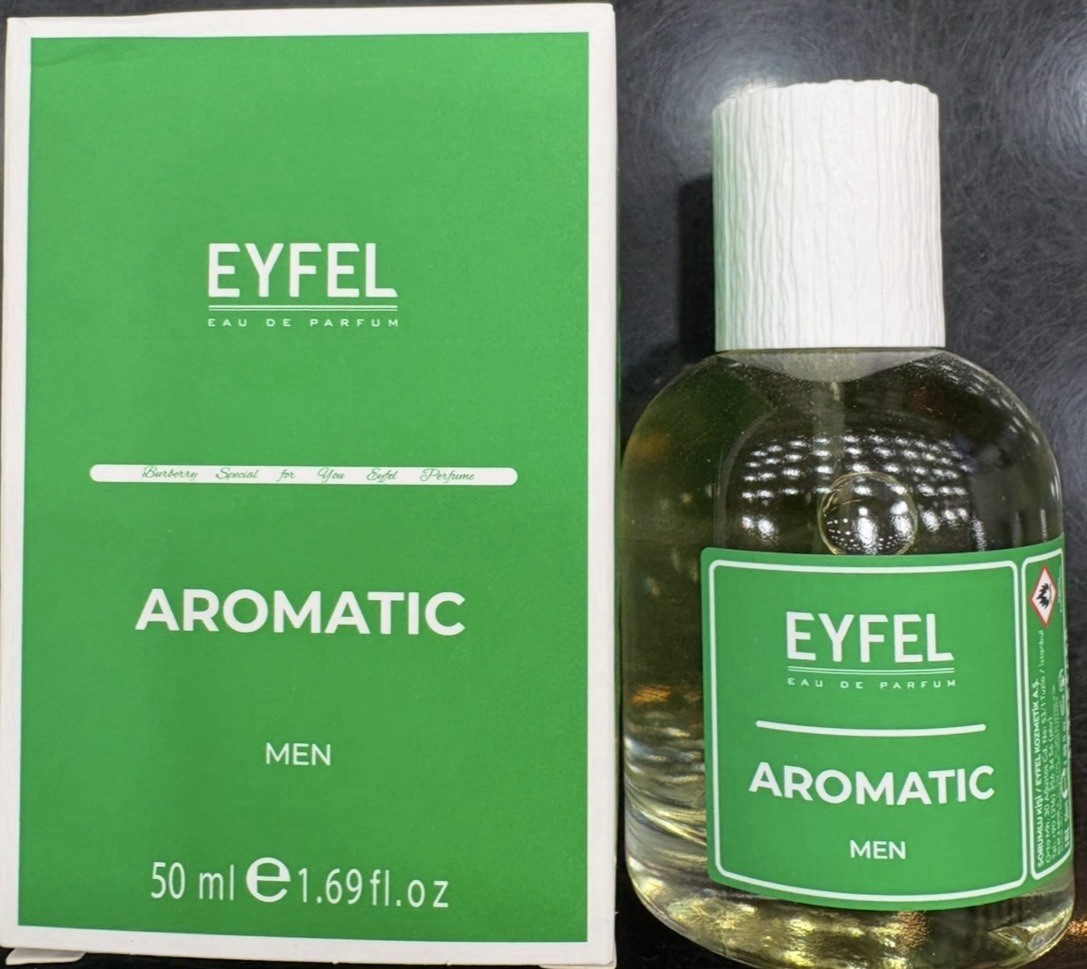 Eyfel Aromatic Men Eau de Parfum Spray, Aromatic Scent, 1.69 fl oz