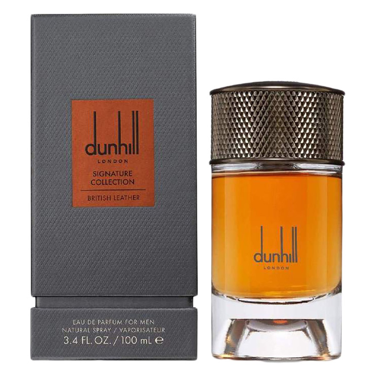 Dunhill Men’s British Leather EDP Spray 3.4 oz Fragrances 085715806635