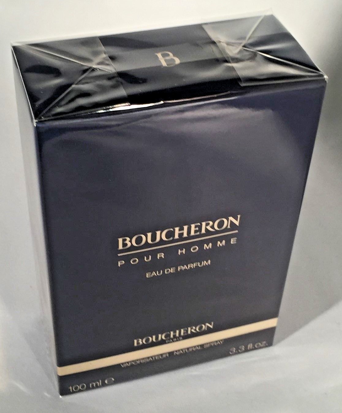 BOUCHERON POUR HOMME 3.3 oz / 100 ml Eau De Parfum Spray for men NEW IN BOX
