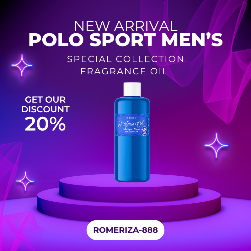 Polo Sport Men’s Fragrance Oil – Long-Lasting Scent, Luxurious and Aromatic