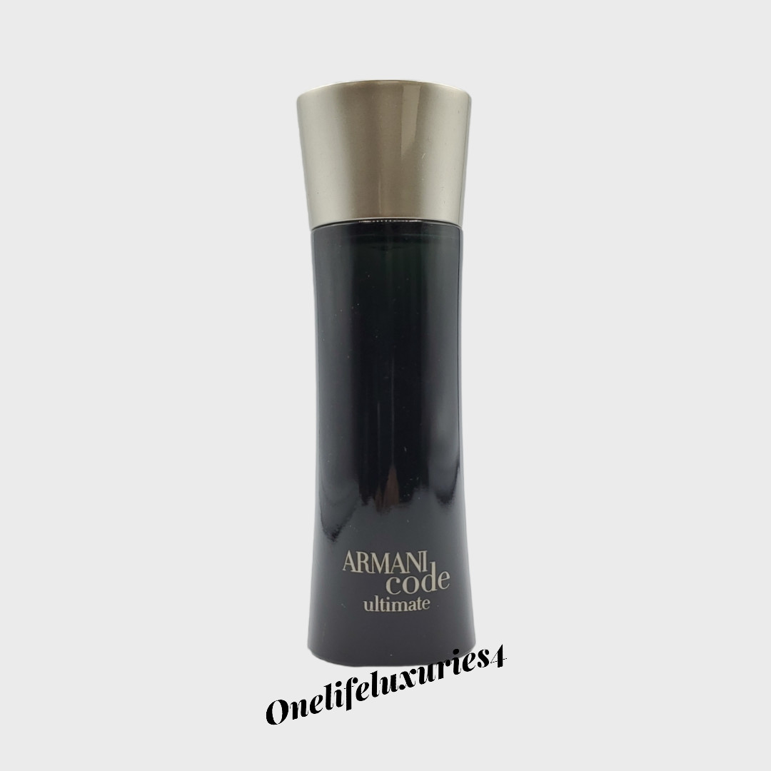 Armani Code Ultimate by Giorgio Armani Eau de Toilette Intense for Men 2.5oz NEW