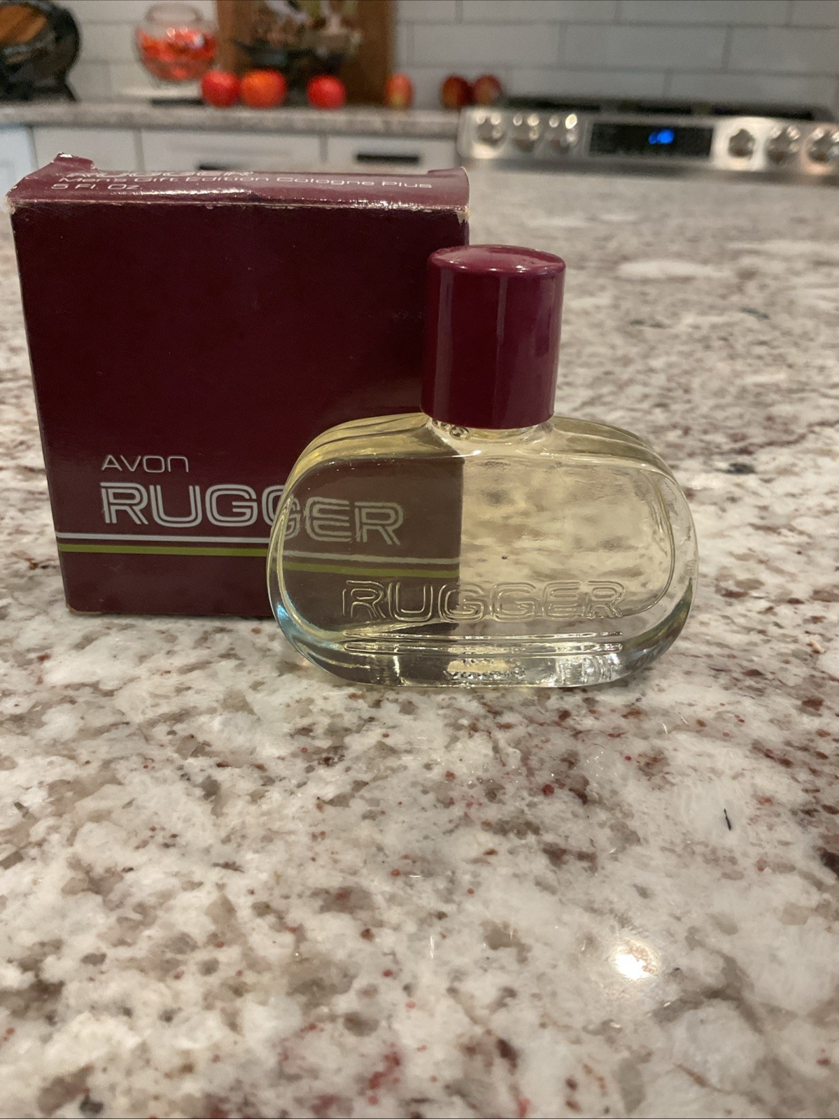 Avon Rugger Mens Cologne Fragrance 0.5oz New Full Small Travel Size NIB