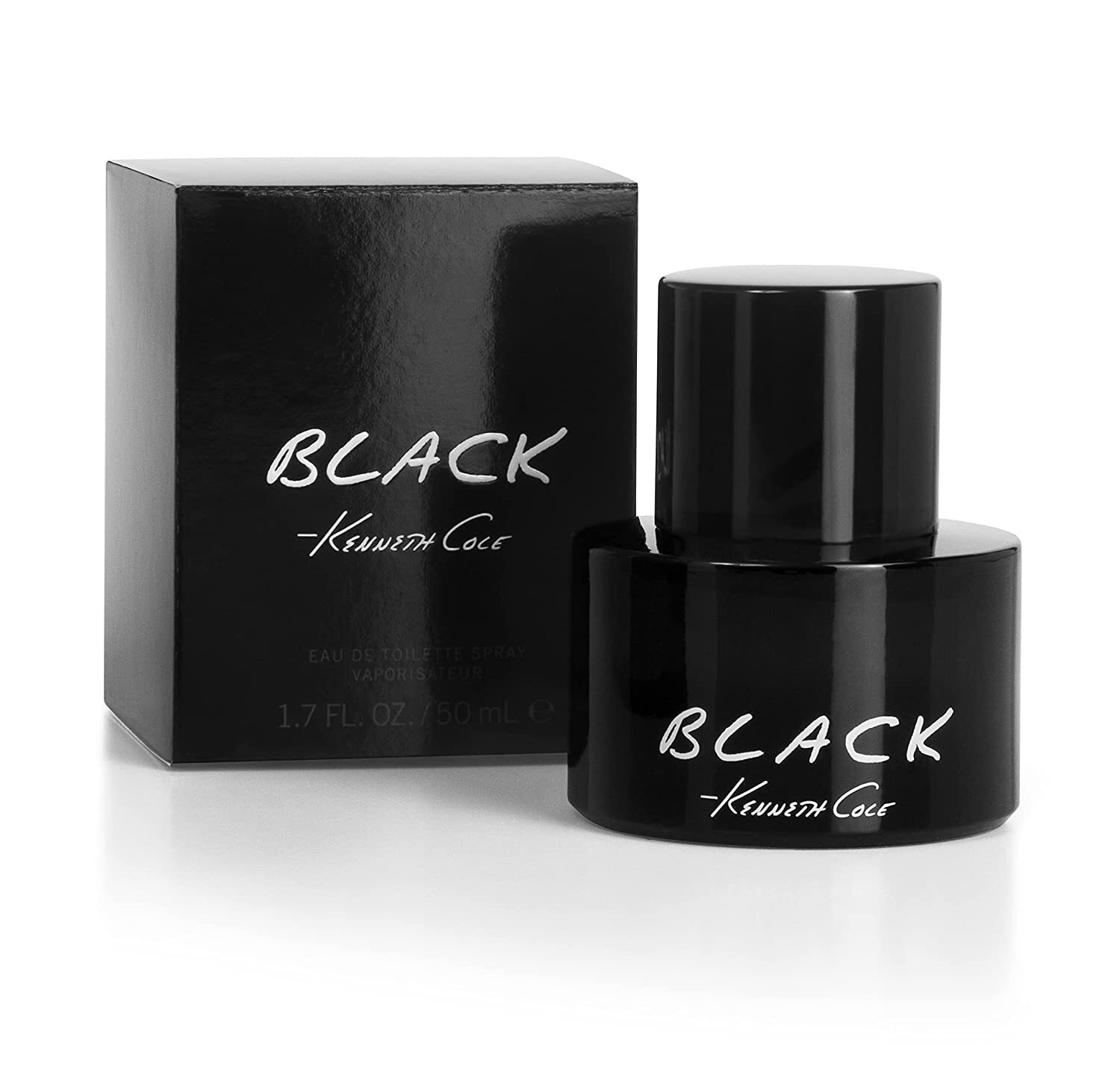 Kenneth Cole BLACK Eau de Toilette Spray for Men 50ml/1.7oz *NEW & SEALED*