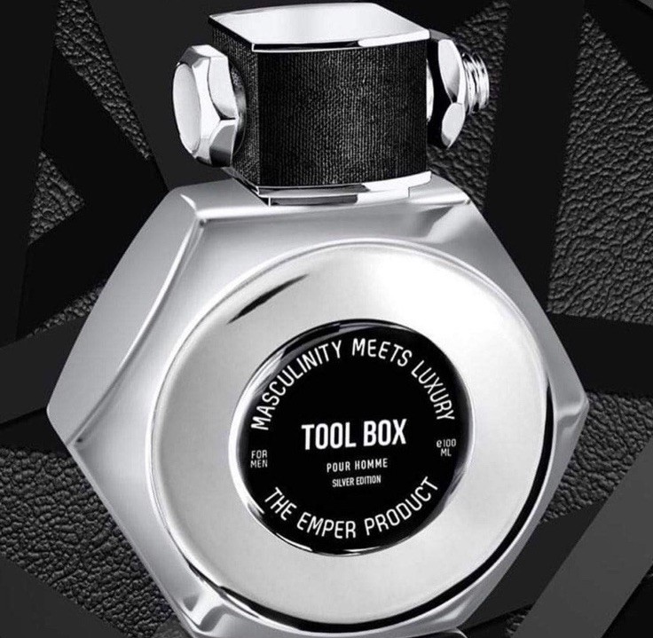 Emper Tool Box Pour Homme Silver Edition Eau de Parfum Spray, Regular 100 ml